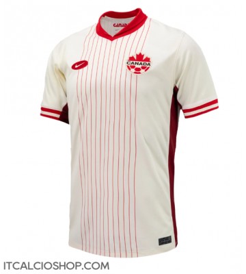 Canada Seconda Maglia Copa America 2024 Manica Corta